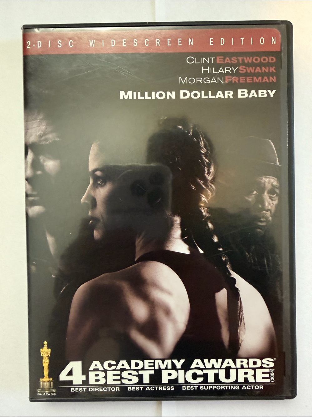 Million Dollar Baby 2004 DVD 2-disk Widescreen Edition Warner Bros 132 Mins READ